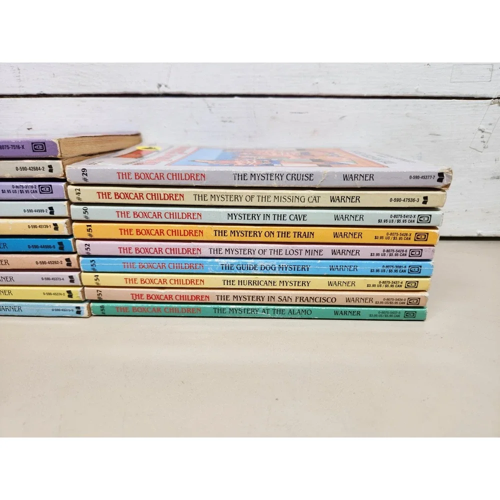 Lot of (19) The Boxcar Children Books Kids Paperback Mystery Series ~ Good